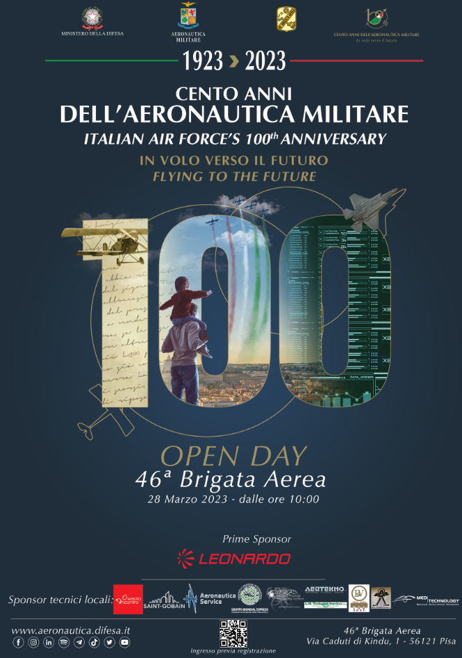 100 Anni Di Aeronautica Militare Il 28 Marzo Evento A Pisa CASCINA